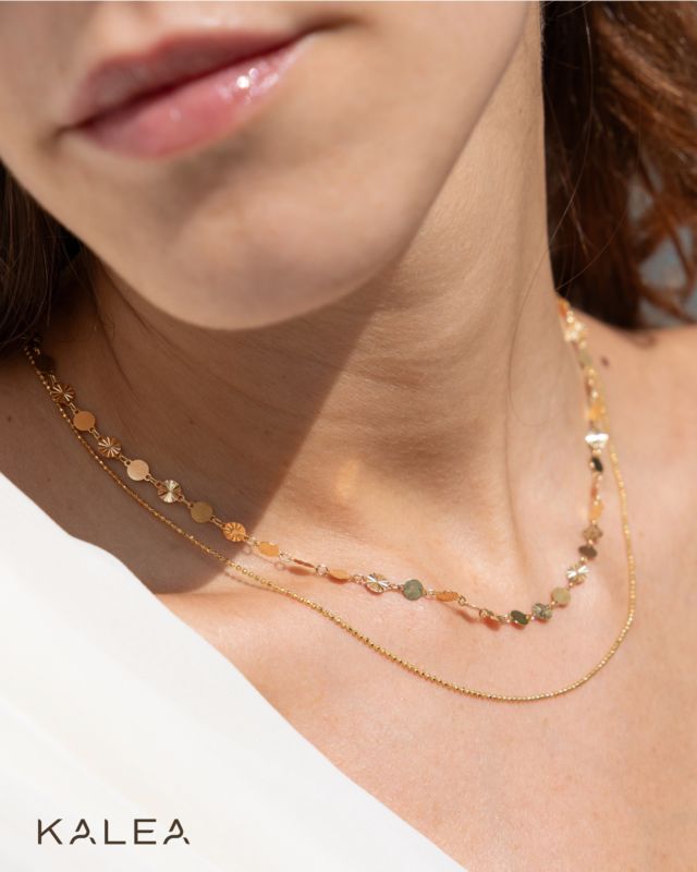 Eleganza che scorre in due fili d’argento. 
Cosa ne pensi del nostro DOPPIO COLLIER LUCE? ✨

Scopri la collezione sul sito 🛍️

#MadeInItaly #kaleagioielli #shoponline #collier